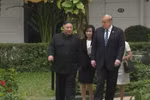 Tổng thống Donald Trump và Chủ tịch Kim Jong-un kết thúc họp kín