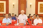 Hội nghị lấy ý kiến về các dự thảo Báo cáo trình Đại hội XIII của Đảng