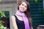  Á khôi CĐ Tài Chính - Hải Quan đẹp lãng mạn trong sắc tím