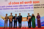 ĐH Công nghệ và Quản lý Hữu Nghị đạt chuẩn kiểm định cơ sở giáo dục chu kỳ 2