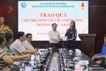 Trường ĐH Tài nguyên & Môi trường HN san sẻ khó khăn cùng SV bị ảnh hưởng bão lũ