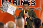 "76% dân Philippines hài lòng với Tổng thống Rodrigo Duterte"