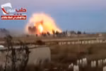 Video: Phiến quân Syria đánh bom liều chết tấn công sân bay quân sự