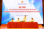 "Không nên đặt vấn đề ai to hơn ai trong cơ sở giáo dục đại học"