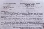 Gợi ý giải đề thi môn Ngữ văn kỳ thi lớp 10 của tỉnh Phú Thọ