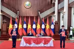 Việt Nam - Lào trao đổi Nghị định thư và ký kết hợp tác về giáo dục