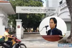 Ông Lê Văn Sửu - Hiệu trưởng trường Đại học Mỹ thuật Việt Nam bị thôi chức