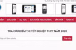 Tra cứu điểm thi tốt nghiệp trên Giáo dục Việt Nam 