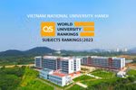 Nhiều lĩnh vực của ĐHQGHN tiếp tục lọt bảng xếp hạng QS năm 2023