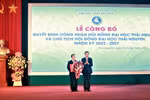 Bí thư Đảng ủy Đại học Thái Nguyên giữ chức Chủ tịch Hội đồng ĐH