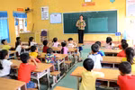 Học sinh lớp 1 nếu không biết đọc, biết viết phải được ở lại lớp (Ảnh minh họa: Báo Tuyên Quang)