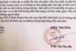 Một thầy giáo “có biểu hiện tâm thần” đứng lớp, cả nhà học trò thất kinh