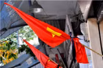 Cả nước đồng loạt treo cờ rủ Quốc tang Đại tướng Võ Nguyên Giáp