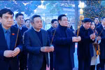 Chủ tịch Quốc hội Vương Đình Huệ dự lễ khai xuân tại Hoàng thành Thăng Long 