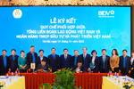 BIDV và Tổng Liên đoàn Lao động Việt Nam ký kết Quy chế phối hợp
