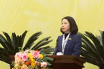 Bà Vũ Thu Hà được bầu giữ chức Phó Chủ tịch UBND thành phố Hà Nội