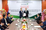 Lễ công bố quyết định về nhân sự Ban lãnh đạo Vietcombank Lào
