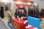 Phó Chủ tịch Quốc hội Đỗ Bá Tỵ kiểm tra công tác tổ chức bầu cử