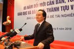 Đổi mới giáo dục là liên tục, phải kiên trì, bền bỉ, không được sốt ruột