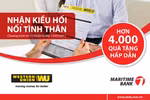 Hàng nghìn quà tặng giá trị tặng khách hàng nhận, chuyển tiền qua Western Union