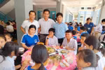 Ngày 20/11 đặt biệt của học sinh THCS Tân Lâm và "bữa cơm tình thầy trò"