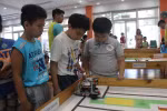 Hàng trăm học sinh tham gia ngày hội khoa học ứng dụng “robot tài năng 2019”