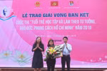 Trao giải vòng bán kết quốc gia cuộc thi tuổi trẻ học tập và làm theo lời Bác