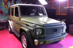Mercedes-Benz G55 AMG hạng sang độc đáo với màu xanh quân đội