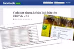 Bộ Công an: Cần nhiều thời gian để làm rõ động cơ tung tin URC hối lộ báo chí