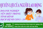 Infographic: Quyền lợi của người lao động, doanh nghiệp trong dịch Covid -19