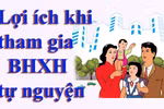 Rất nhiều lợi ích khi tham gia Bảo hiểm xã hội tự nguyện