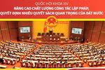 Quốc hội XIV: Nâng cao chất lượng công tác lập pháp