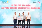 BIC trao hơn 770 triệu đồng bảo hiểm cho khách hàng vay vốn tại BIDV Buôn Hồ