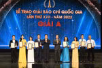123 tác phẩm được vinh danh tại Lễ trao giải Báo chí quốc gia lần thứ XVII
