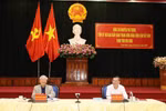 Tổng Bí thư Nguyễn Phú Trọng làm việc với lãnh đạo tỉnh Hòa Bình