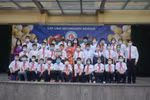 Còn nửa tháng kết thúc năm học, THCS Cát Linh tổ chức lễ đặc biệt đón HS lớp 6