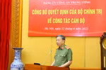 Công bố quyết định của Bộ Chính trị về công tác cán bộ