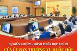 UBTVQH xem xét, thông qua Nghị quyết về sắp xếp đơn vị hành chính cấp huyện, xã