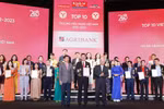 Agribank được vinh danh Top 10 thương hiệu mạnh Việt Nam 2023