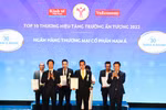 NAM A Bank - Top 10 thương hiệu tăng trưởng ấn tượng 2022