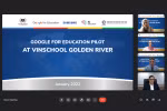 Hợp tác với Google và Samsung, Vinschool ứng dụng nâng cao chất lượng dạy học