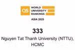 Xếp hạng QS: NTTU giữ vững vị thế trong Top 34% trường đại học tốt nhất châu Á