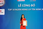Techcombank là ngân hàng TMCP tư nhân uy tín nhất Việt Nam năm thứ 3 liên tiếp