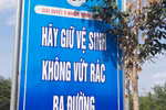 "Họ nhắc không vứt rác ra đường, tôi ném xuống sông mà..."