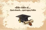 Tiến sĩ ngày nay có giống thời cụ Nguyễn Khuyến?