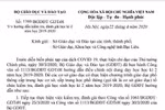 Hướng dẫn mới nhất về số cột điểm học kỳ II năm học 2019-2020