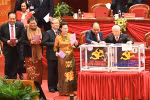Trung ương bầu Bộ Chính trị, Tổng Bí thư, Ban Bí thư khóa XIII