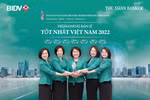 BIDV nhận giải Ngân hàng dành cho khách hàng cá nhân tốt nhất Việt Nam lần thứ 7