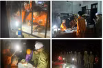 Chùm ảnh công nhân Điện lực miền Bắc trắng đêm khắc phục sự cố điện do bão Yagi