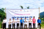 Đoàn thanh niên Ngân hàng Bắc Á khởi công xây dựng điểm trường Bưa Cốc